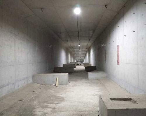 地下管廊清水混凝土保护